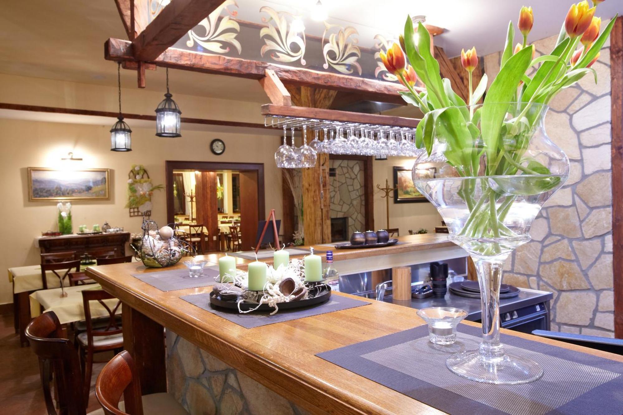 Penzion A Restaurace Stare Casy Górna Beczwa Zewnętrze zdjęcie