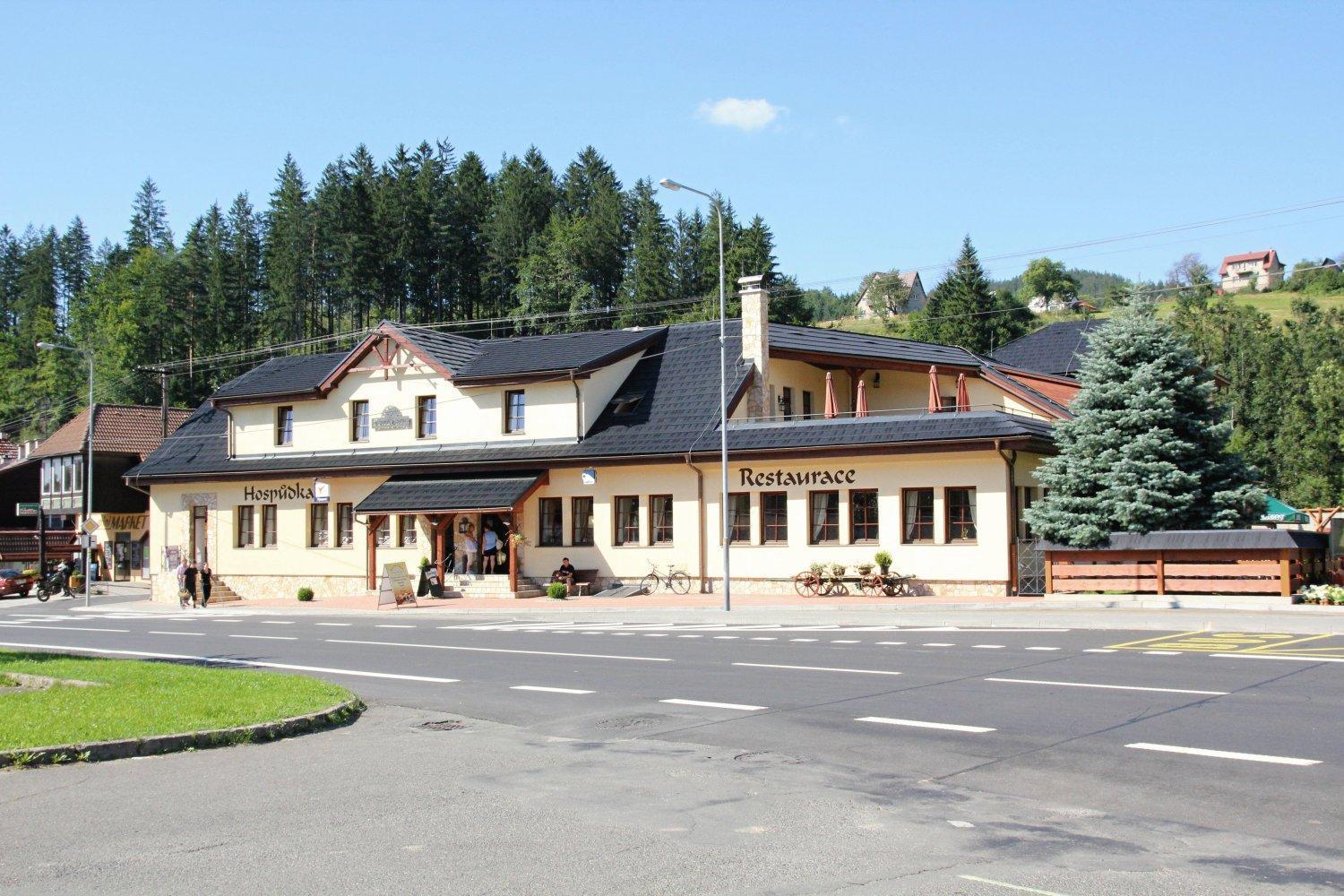 Penzion A Restaurace Stare Casy Górna Beczwa Zewnętrze zdjęcie